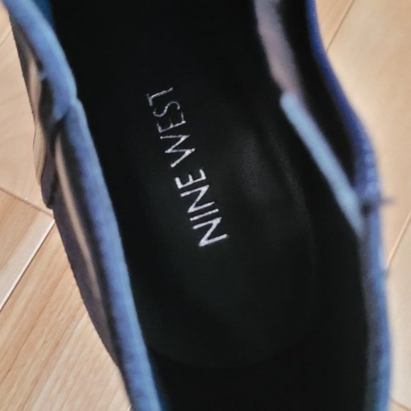 Nine West Navy Ankle Boots - Picture 5 of 7